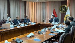 لقاء وزير الصناعة برئيس هيئة تنمية الصعيد 