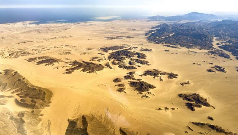المسح الجوي الجيوفيزيقي صورة تعبيرية