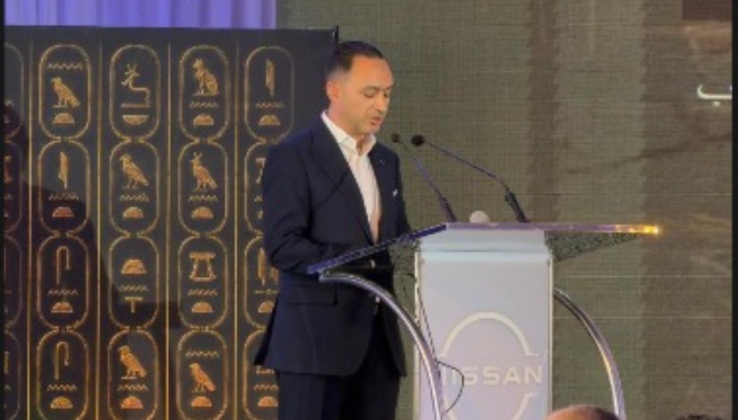 المهندس محمد عبدالصمد، العضو المنتدب لشركة نيسان إفريقيا أثناء المؤتمر