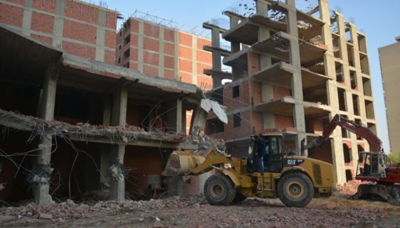 عمارات مخالفة لقانون البناء
