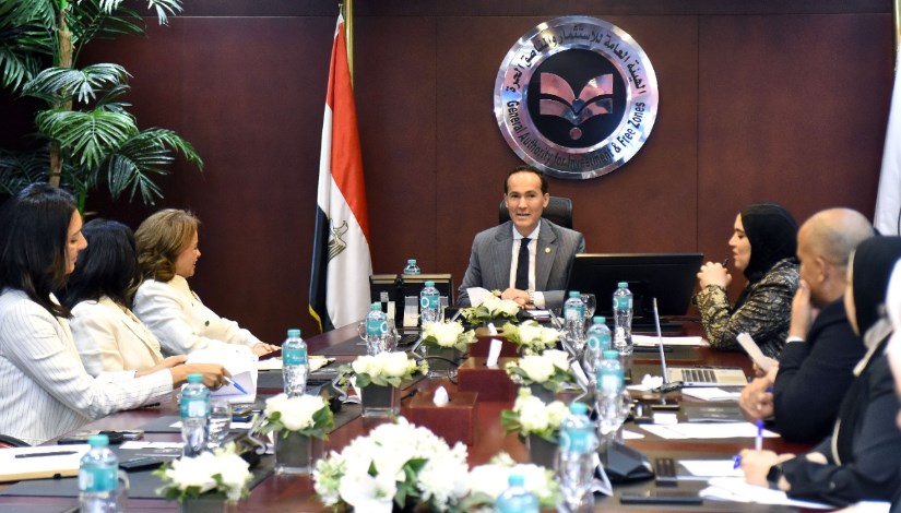 رئيس الهيئة العامة للاستثمار مع وفد البنك الأوروبي لإعادة الإعمار والتنمية