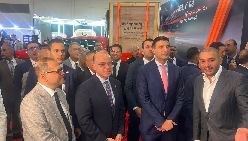 جانب من افتتاح معرض الأهرام للنقل