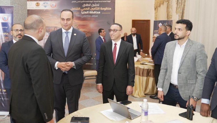 خلال تفقد الكتور أحمد السبكي رئيس مجلس إدارة الهيئة العامة للرعاية الصحية 
