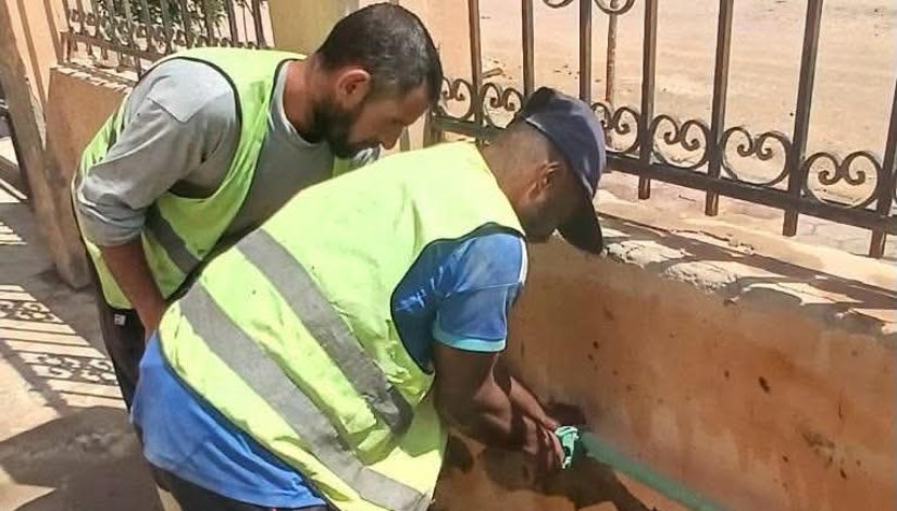  إزالة لمخالفات بناء بمدينتي بني سويف الجديدة وبدر