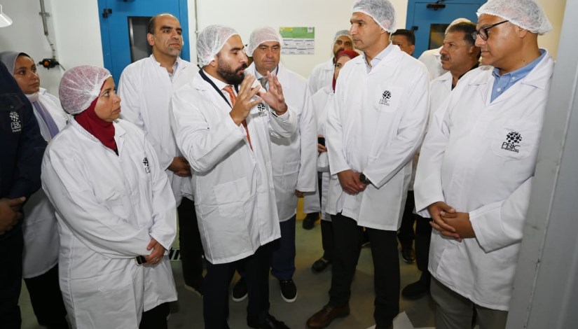 جولة وزير الصناعة  بشركة فاركو بي 