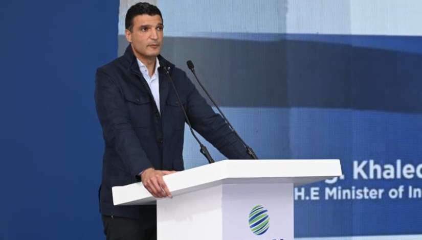 خالد هاشم وزير الصناعة 