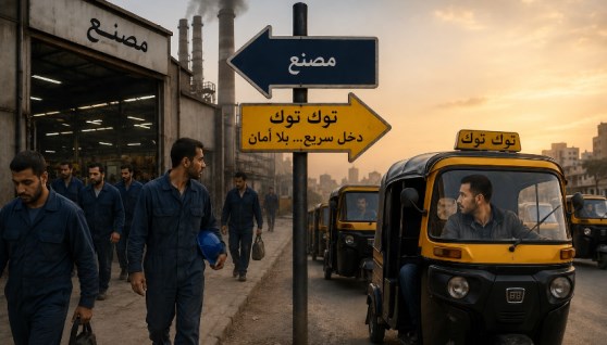 التوك توك/ تعبيرية