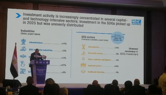 الدكتور أشرف عبدالعال، كبير الاقتصاديين بفرع بحوث الاستثمار  بـ الأونكتاد