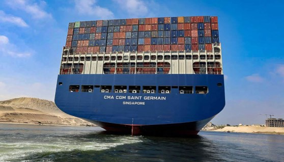 السفينة  CMA CGM SAINT GERMAIN