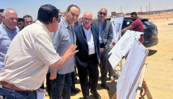 خلال الجولة التفقدية لوزيرة الإسكان 