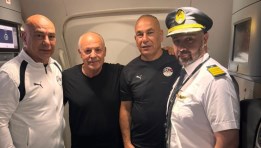 خلال استقبال المنتخب الوطني 