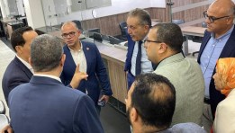 زيارة وزير الاستثمار لغرفة الإسكندرية