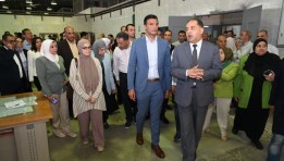 جولة وزير الصناعة في العاشر من رمضان