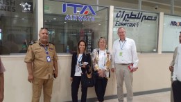 زيارة فنية لشركتي ITA وLufthansa إلى مطار  معيتيقة