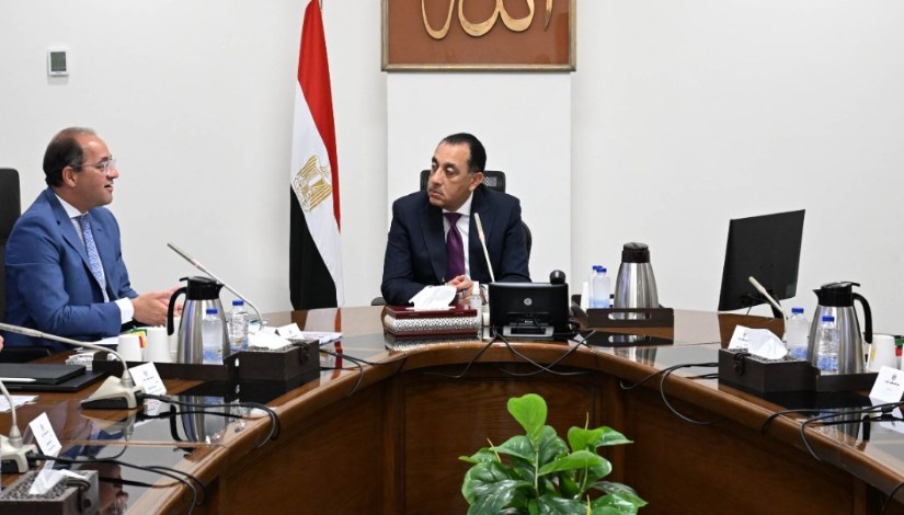 الدكتور مصطفى مدبولي- رئيس الوزراء مع وزير المالية