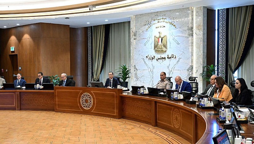 جانب من اجتماع مجلس الوزراء