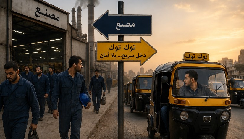 التوك توك/ تعبيرية
