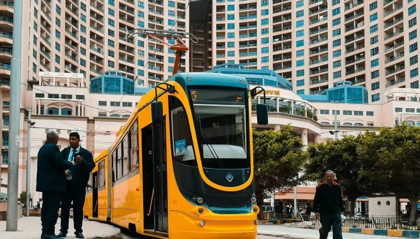 ترام الإسكندرية- أرشيفية