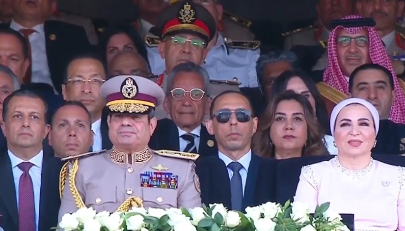  الرئيس عبد الفتاح السيسي مقر القيادة الاستراتيجية للدولة