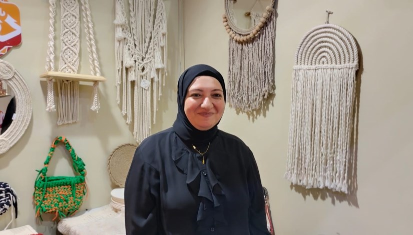 نشوى إمام صاحبة براند أنامل مصرية