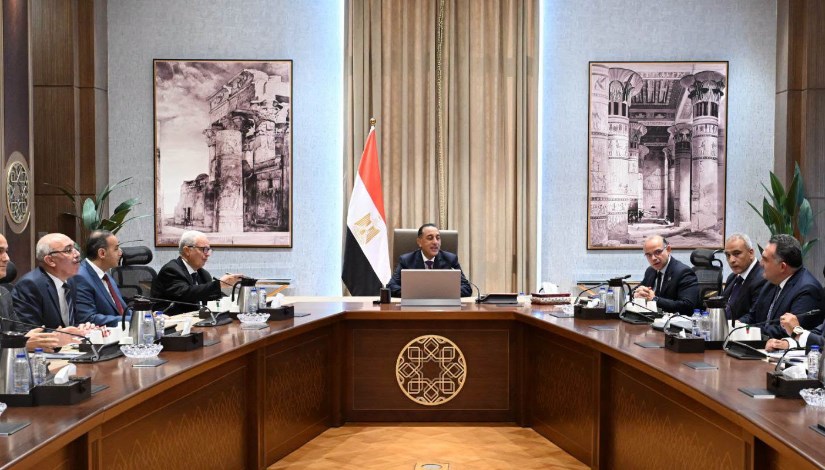 جانب من اجتماع رئيس مجلس الوزراء الدكتور مصطفى مدبولي