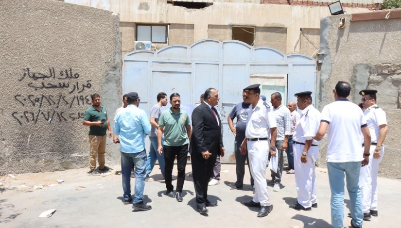 سحب الأراضي الصناعية الغير مستغلة 