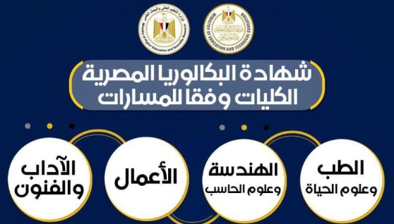 مسارات نظام شهادة البكالوريا المصرية
