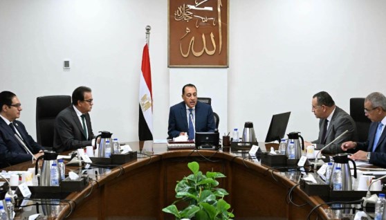 جانب من اجتماع رئيس مجلس الوزراء