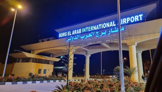 مطار برج العرب الدولي- أرشيفية