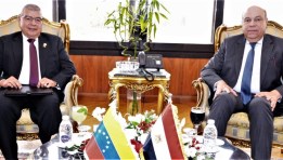 لقاء وزير الطيران المدني بمقر ديوان عام الوزارة