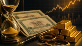 الذهب والشهادات البنكية- أرشيفية