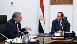 لقاء رئيس الوزراء مع وزير البترول