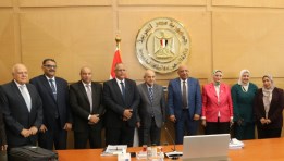 وزير الكهرباء مع رئيس الشركة المصرية لنقل الكهرباء