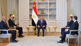 خلال استقبال الرئيس عبد الفتاح السيسي كوشنر 
