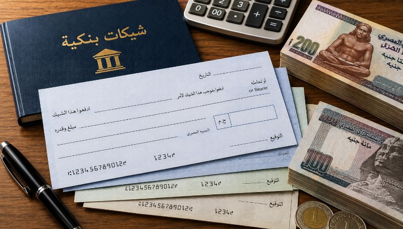 الشيكات البنكية