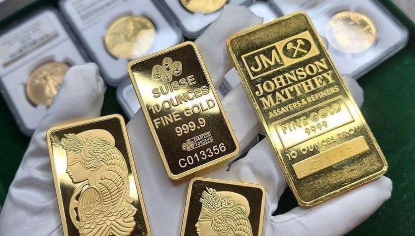 سبائك وعملات ذهبية