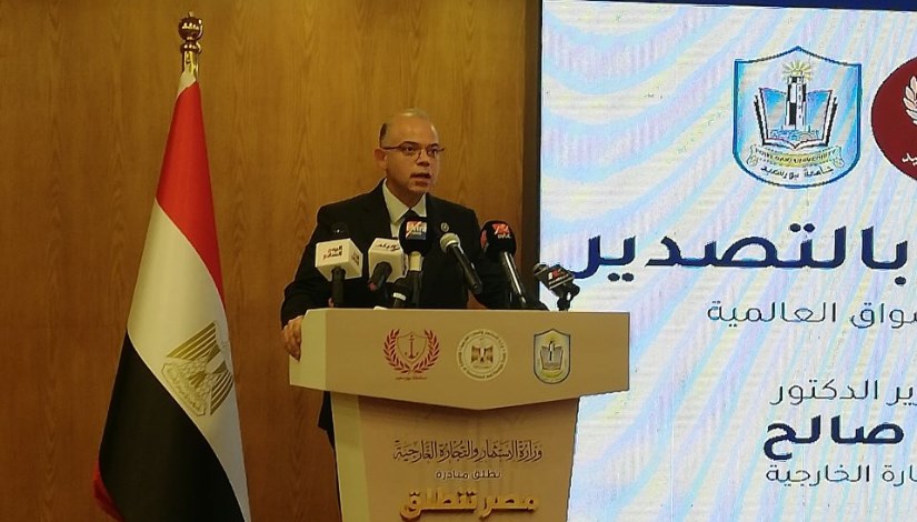 الدكتور محمد فريد وزير الاستثمار والتجارة الخارجية 