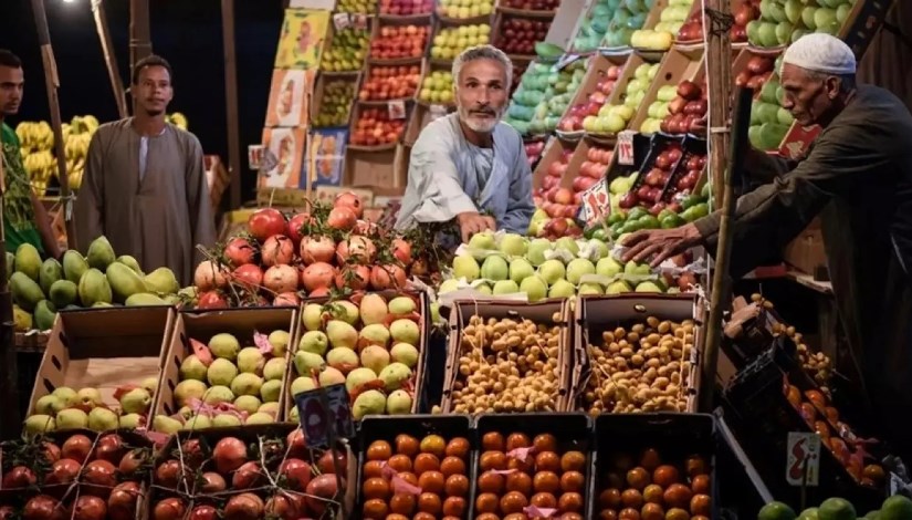 محل فاكهة في مصر - صورة أرشيفية