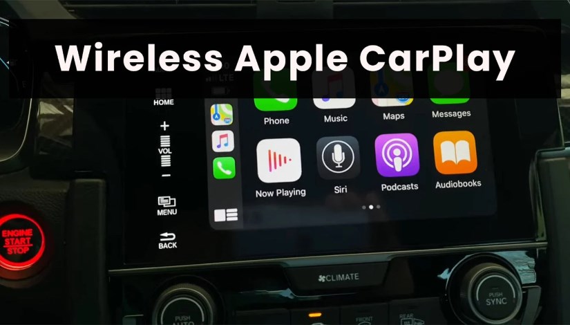 نظام Apple CarPlay اللاسلكي