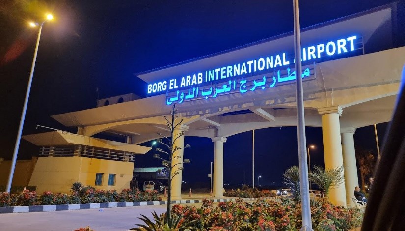 مطار برج العرب الدولي- أرشيفية