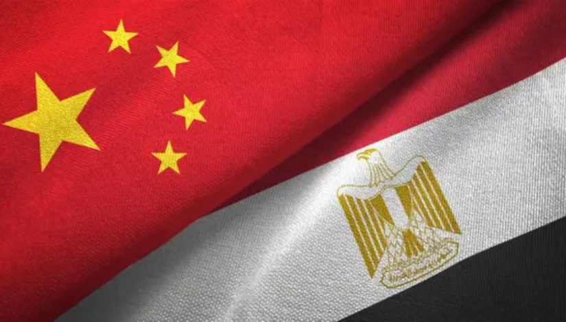علم مصر - علم الصين -أرشيفية