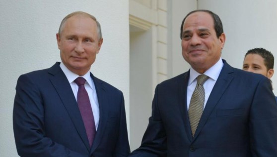 الرئيس السيسي والرئيس الروسي