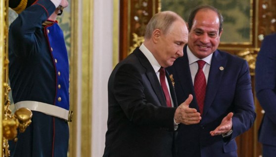 الرئيس السيسي وبوتين