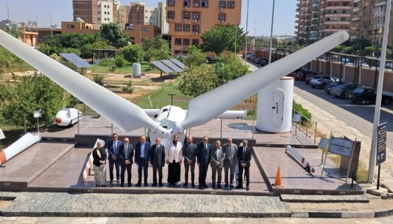  زيارة وفد ليبي رفيع المستوى لهيئة الطاقة الجديدة والمتجددة