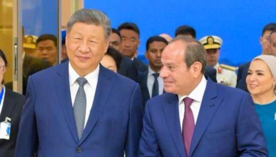 الرئيس المصري ونظيره الصيني - أرشيفية