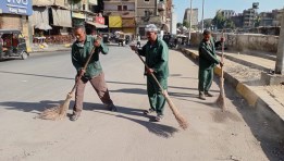 حملات مكثفة لرفع كفاءة النظافة في إمبابة والمنيرة الغربية بتوجيهات محافظ الجيزة