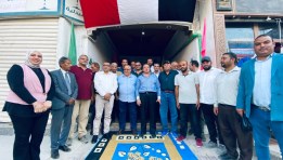 جانب من افتتاح نقابة المهندسين 
