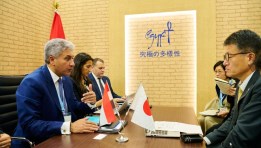 جانب من لقاء وزير السياحة والآثار 