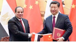الرئيس الصيني والمصري 
