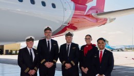 QantasLink تتسلم أولى طائراتها Embraer E190 
